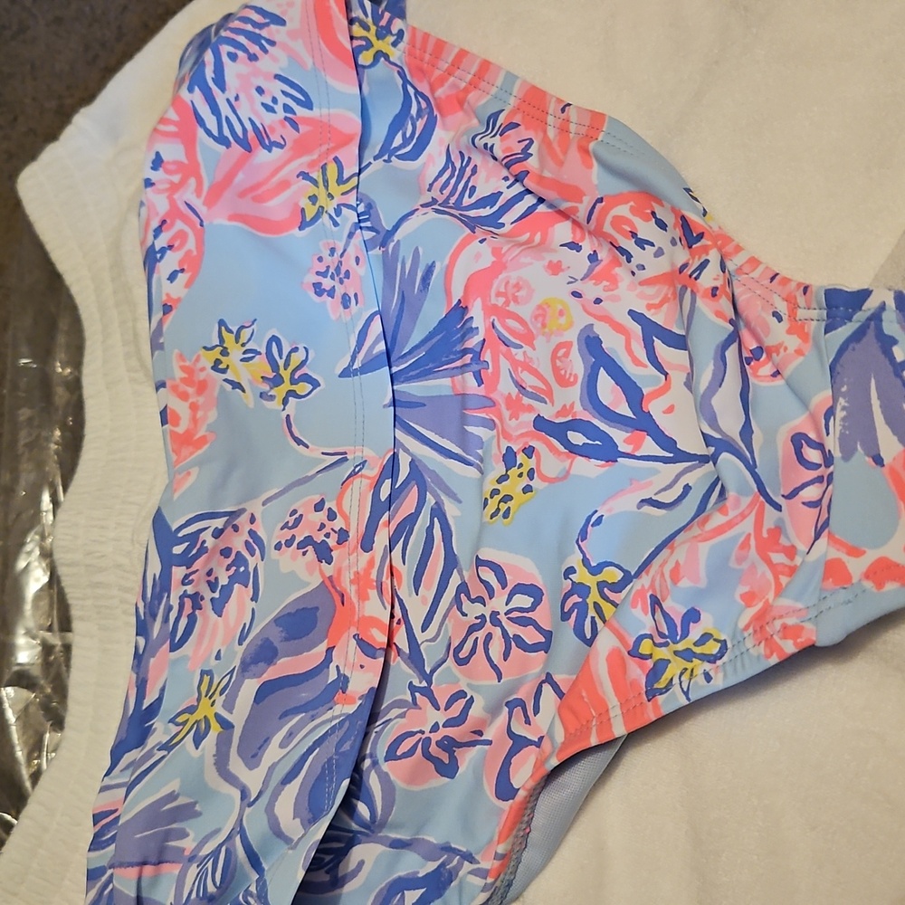 Lilly Pulitzer Floral Bikini Bottom - Picture 5 of 6